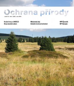 Obálka časopisu Ochrana přírody 1/2020