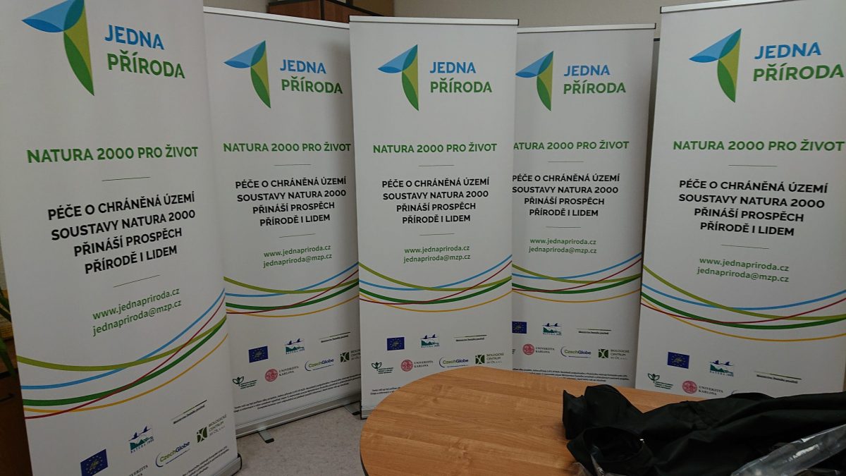 Roll-upy projektu Jedna příroda