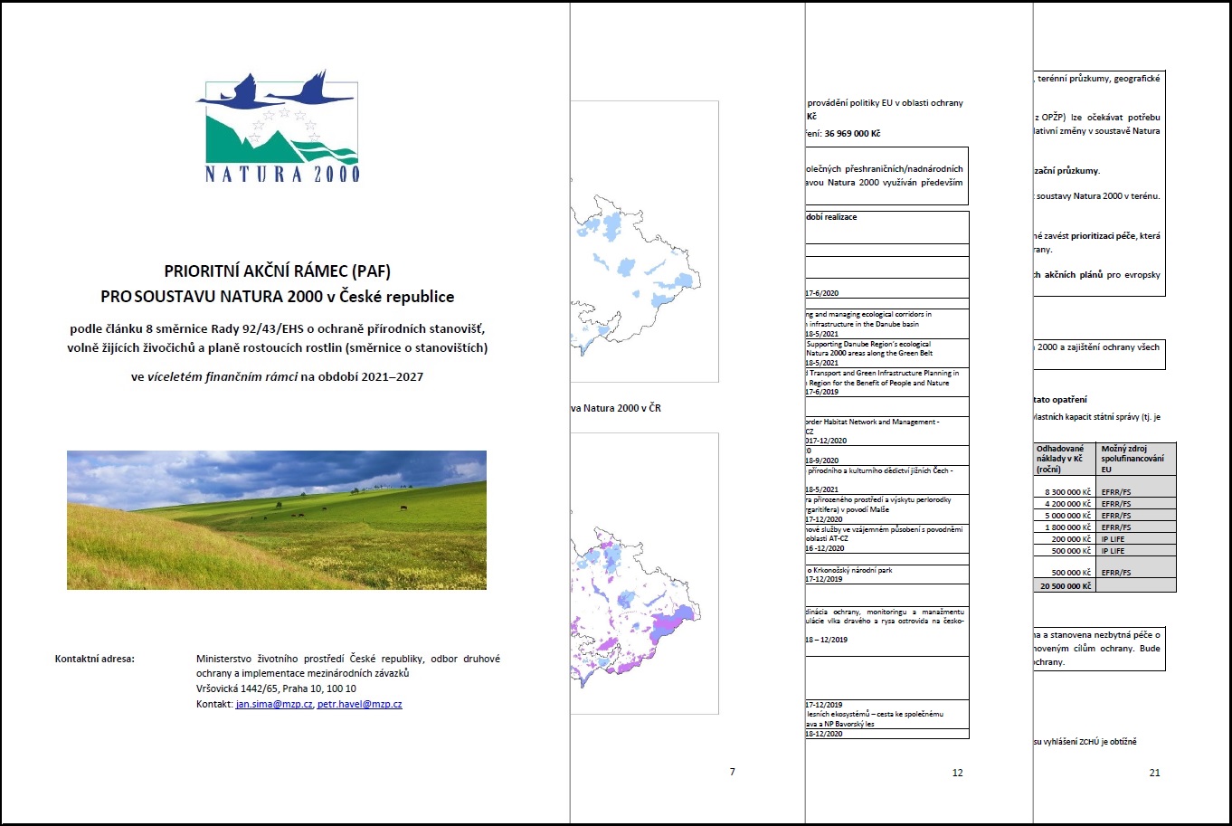 Prioritní akční rámec pro soustavu Natura 2000 pro období 2021–2027, ilustrační foto